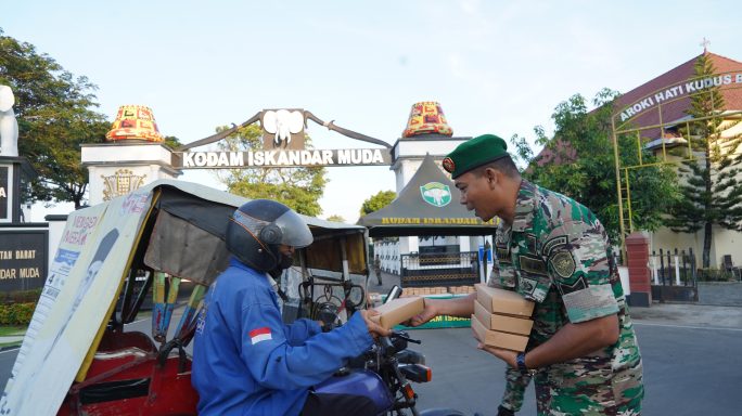 Jum’at berkah bagi warga kurang mampu.