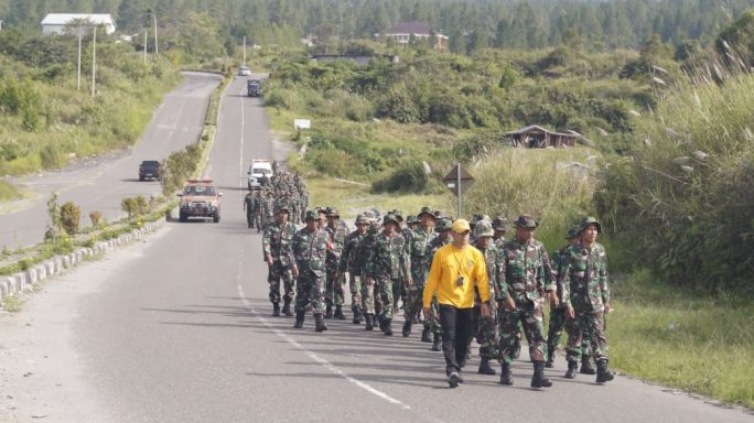 Uji Kemampuan Jasmani Militer Prajurit, Kodim 0119/BM Gelar PSJMP