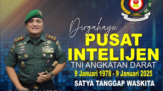 DIRGAHAYU PUSAT INTELIJEN TNI ANGKAGTAN DARAT