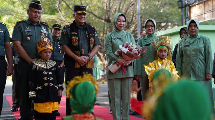 Pangdam IM dan Ketua Persit KCK Daerah Iskandar Muda Kunjungan Kerja ke Rindam IM.