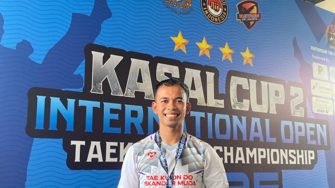 Sertu Heru Saputra Raih Medali Emas pada Kejuaraan Kasal Cup 2 International Taekwondo Open Championship 2025.