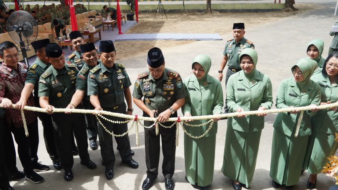 Mayjen TNI Niko Fahrizal Resmikan Gedung Iskandar Muda di Makodam IM.