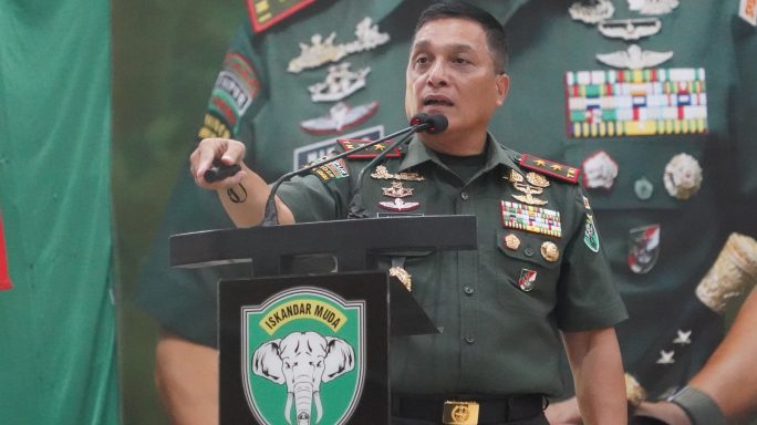 Prajurit Kodam IM harus Kuasai Beladiri Militer Taktis.