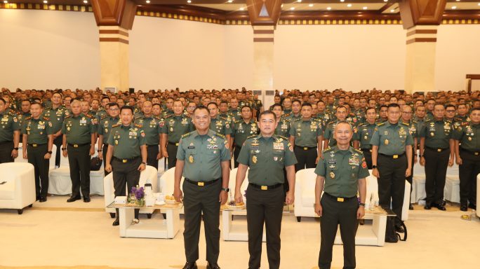Pangdam IM Bersama Jajaran TNI AD Susun Langkah Besar 2025.