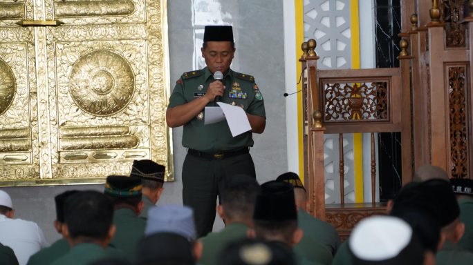 “Peringatan Isra Mi’raj 2025: Meningkatkan Iman dan Pengabdian Prajurit Kodam Iskandar Muda”.