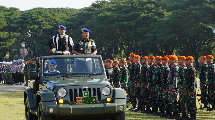 Kapoksahli Pangdam IM Pimpin upacara Operasi Gaktib dan Yustisi Citra Wira Rencong 2025.