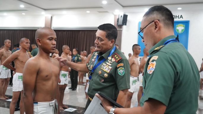Pangdam Iskandar Muda Pimpin Sidang Pantukhir Tamtama PK TNI AD Gelombang I TA 2025.