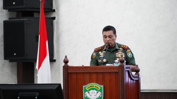 Pangdam IM Resmi Tutup Rapim TA 2025: Tekankan Soliditas dan Profesionalisme Prajurit.