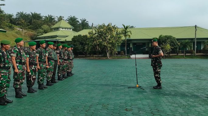 Dandim 0117/Aceh Tamiang Pimpin Apel Pemberangkatan Cuti Bersama Idul Fitri Gelombang Pertama