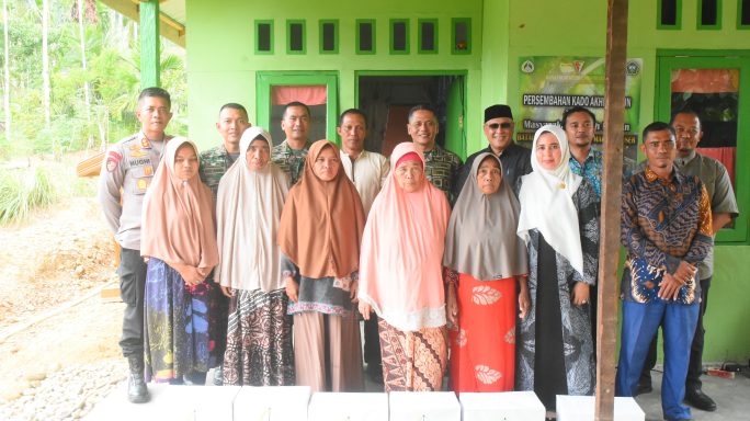 Pangdam Iskandar Muda Apresiasi Pembangunan enam unit RTLH oleh Yonif 115/ML.