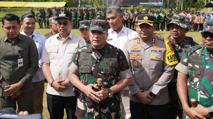 Pangdam Iskandar Muda : TMMD Ke-123 sebagai Wujud Kemanunggalan TNI dan Rakyat.