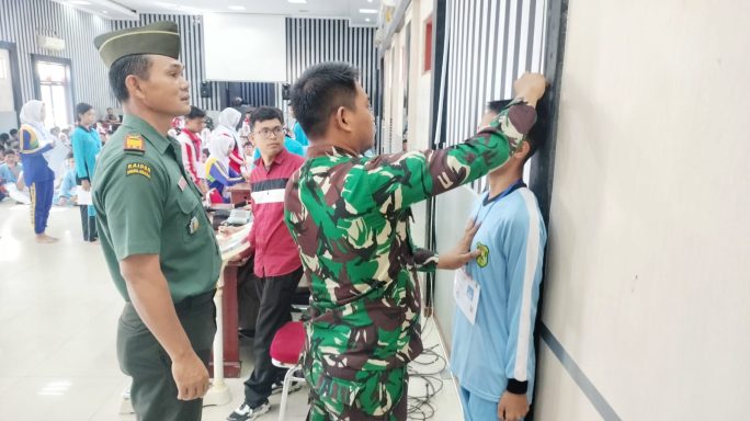 Kodim 0108/Agara dan Kesbangpol Gelar Seleksi Awal Paskibraka 2025