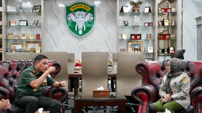 Pangdam Iskandar Muda Terima Audiensi BPPSDMP Kementan RI, Bahas Sinergi Ketahanan Pangan di Aceh.