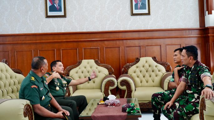 Pangdam Iskandar Muda Sambut Kunker Pangkogabwilhan I ke Wilayah Aceh.