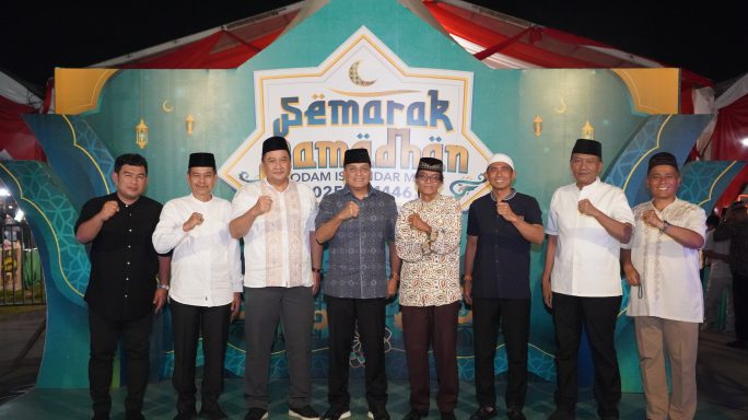 Pangdam Iskandar Muda Resmi Tutup Semarak Ramadhan 1446 H di Blang Padang.
