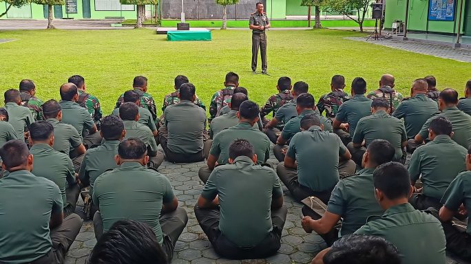 Dandim 0108/Agara Berikan Pengarahan Dan Penekanan Agar Tingkatkan Disiplin Prajurit