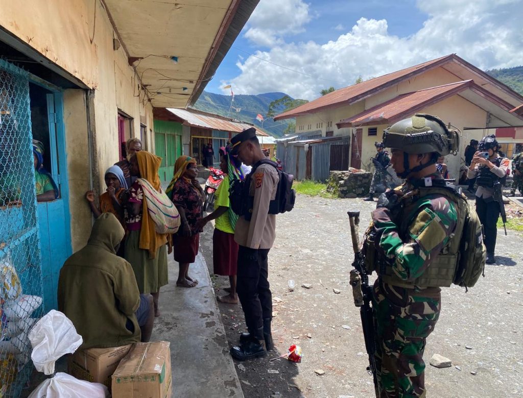 Pangdam IM apresiasi Satgas Pamtas RI-PNG Yonif 112/DJ dalam penanganan konflik Pilkada di Puncak Jaya.