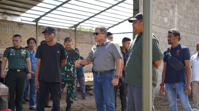 Pangdam Iskandar Muda Tinjau Pembangunan Gedung Arsip Provinsi Aceh
