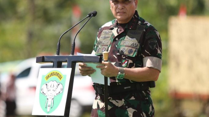 Pangdam IM : TMMD adalah Wujud Kemanunggalan dan peran TNI dalam pembangunan Daerah.