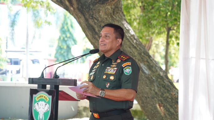 Pangdam Iskandar Muda Resmikan Monumen Panser di Blang Padang Banda Aceh.