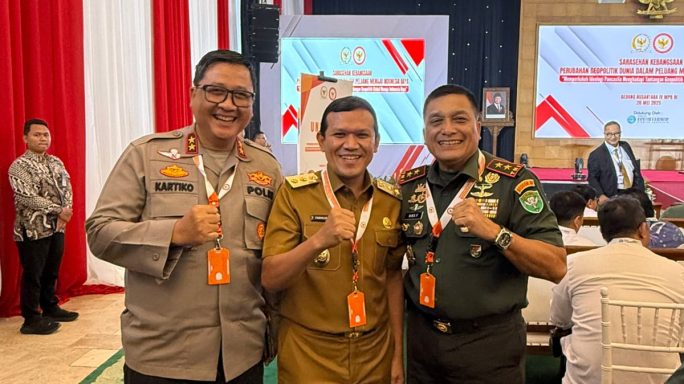 Pangdam IM Bersama Wagub dan Kapolda Aceh Hadiri Sarasehan Kebangsaan di Jakarta.