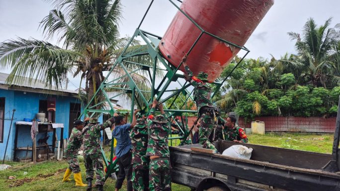 Kodam Iskandar Muda bangun sumur Bor untuk Warga Banda Aceh dan Aceh Besar.