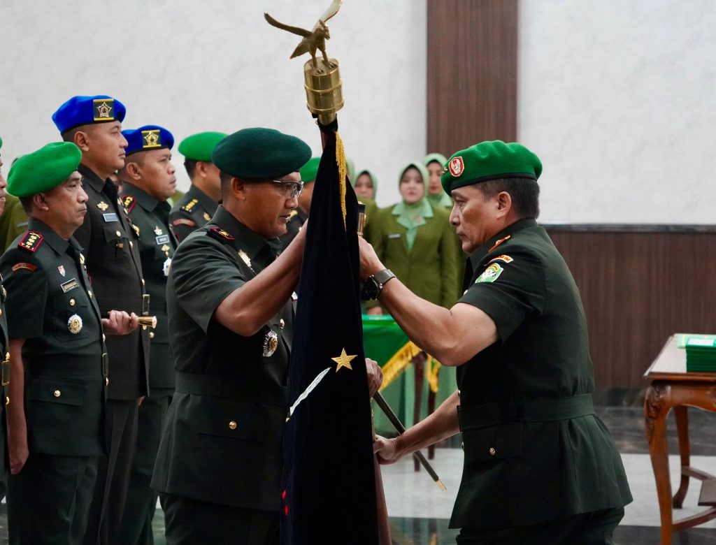 Pangdam IM Pimpin Sertijab dan tradisi satuan Pejabat Kodam Iskandar Muda.