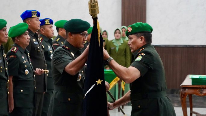 Pangdam IM Pimpin Sertijab dan tradisi satuan Pejabat Kodam Iskandar Muda.
