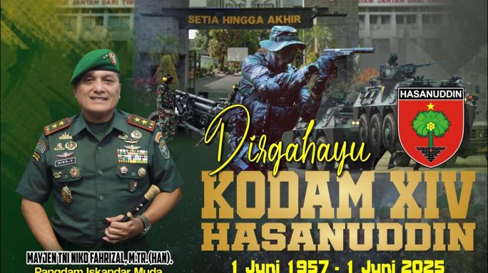 DIRGAHAYU KODAM XIV HASANUDDIN