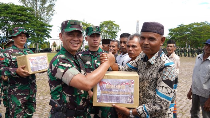 Wakili Pangdam IM, Kasdam IM resmi Tutup TMMD ke-124 di Jantho Kabupaten Aceh Besar.