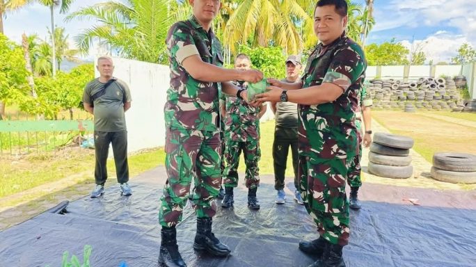 Momen Idul Adha 1446 Hijriyah, Kodim 0108/Agara Potong Hewan Kurban