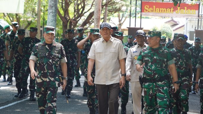 Pangdam IM dampingi Menhan RI dan Wakasad tinjau Fasilitas Pendidikan dan Pelatihan Bela Negara di Rindam IM