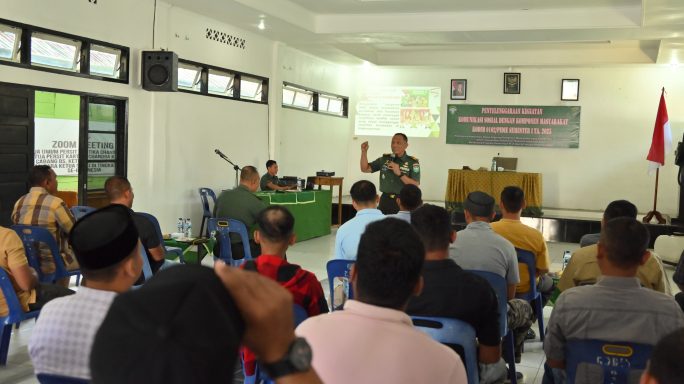 Perkuat Ketahanan Nasional, Kodim 0102/Pidie Gelar Komunikasi Sosial dengan Komponen Masyarakat