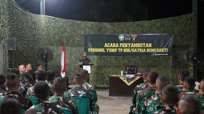 Danrem 012/TU Sambut 237 Prajurit Baru Yonif TP 856