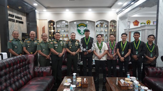 Pangdam Iskandar Muda Terima Audiensi Serikat Mahasiswa Muslimin Indonesia (SEMMI) Aceh.