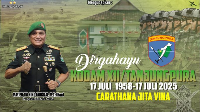 DIRGAHAYU KODAM XII/TANJUNGPURA