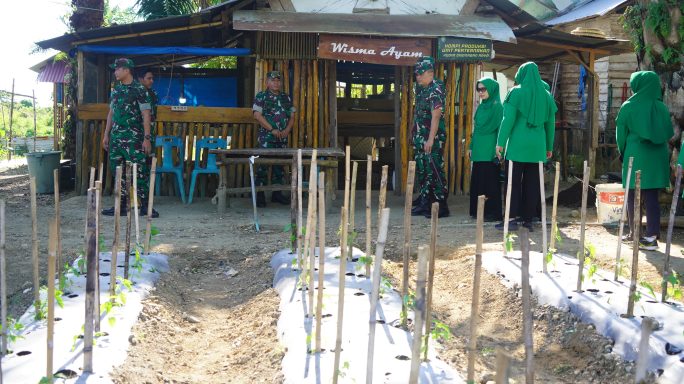 Wujudkan Asta Cita, TNI Jajaran Korem 012/TU Bangun Kompi Produksi