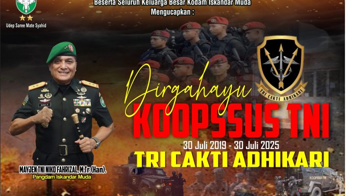 DIRGAHAYU KOOPSSUS TNI