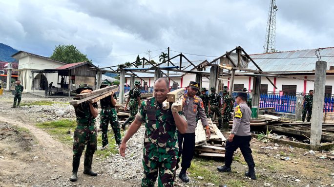 Pekan Bunter Satuan Yonif TP-857/GG di Mesjid Geumpang