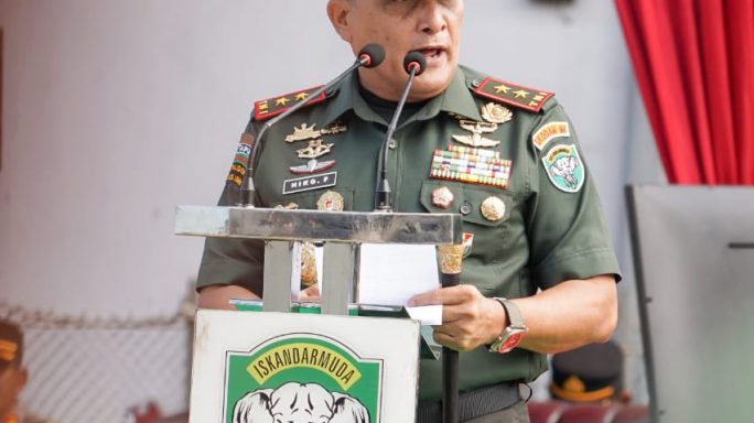 Pangdam Iskandar Muda Ajak Masyarakat Aceh Semarakkan Kemerdekaan RI ke-80.