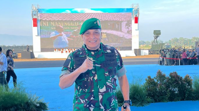 Pangdam Iskandar Muda Hadiri Gelar Pasukan Operasional dan Kehormatan Militer di Bandung