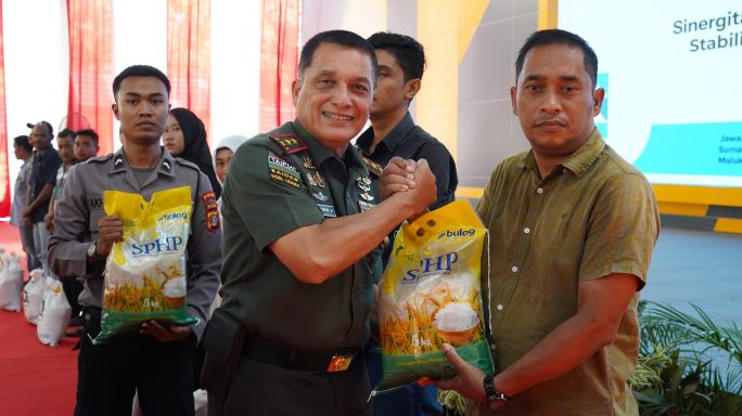 Pangdam Iskandar Muda Hadiri Launching Gerakan Pangan Murah di Polda Aceh