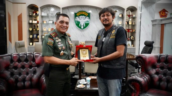 Pangdam Iskandar Muda Terima Audiensi HOKA MC di Makodam IM