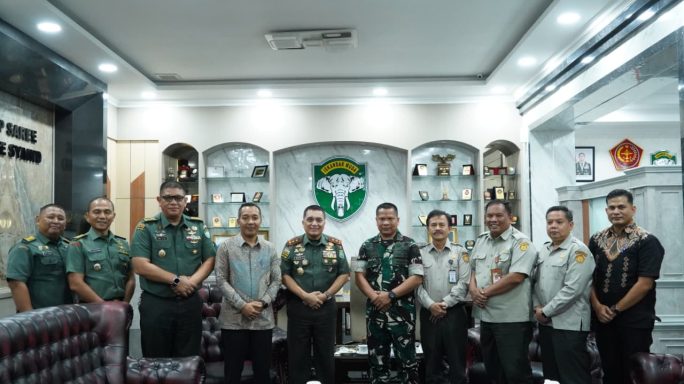 Pangdam Iskandar Muda Terima Audiensi Satgas Swasembada Pangan di Makodam IM.