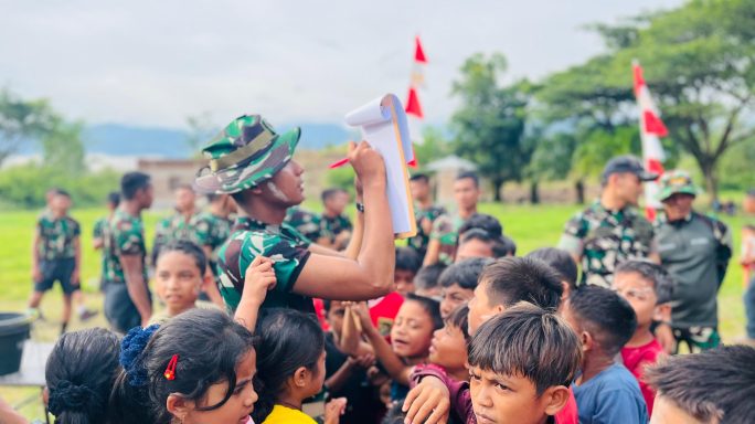 PERLOMBAAN DALAM RANGKA MEMERIAHKAN HUT RI KE-80 TAHUN 2025 DI WILAYAH MAYONIF TP-857/GG