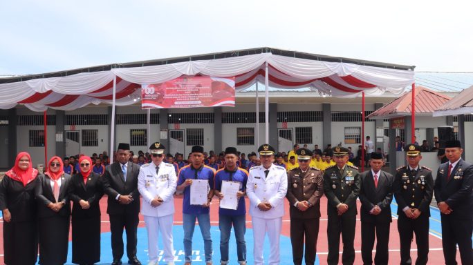 Dandim 0106/Aceh Tengah Hadiri Pemberian Remisi Narapidana Lapas Kelas II. B Takengon