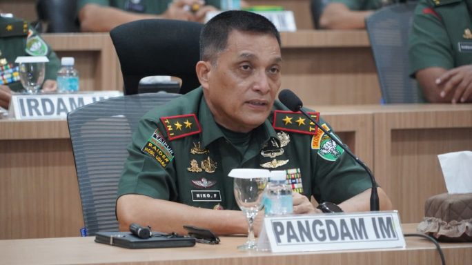 Mayjen TNI Niko Fahrizal Ucapkan Terima Kasih kepada Satuan Jajaran Kodam IM