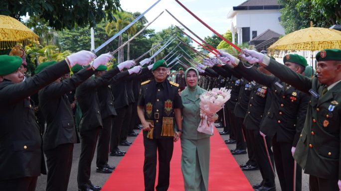 Kodam IM Gelar Tradisi Pelepasan Mayjen TNI Niko Fahrizal