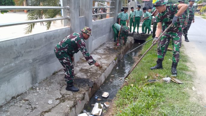 Sambut HUT ke – 80 TNI, Kodam Iskandar Muda gelar Karya Bakti