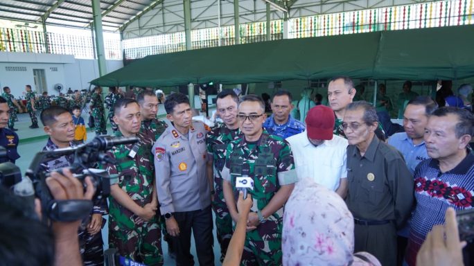 Pangdam Iskandar Muda Gelar Baksos Kesehatan Sambut HUT ke-80 TNI di Banda Aceh